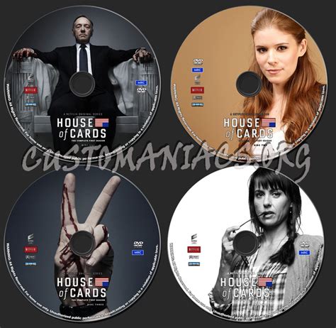 House Of Cards Season 1 Dvd Label Dvd Covers And Labels By Customaniacs Id 217288 Free