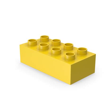 Yellow Lego Brick Png
