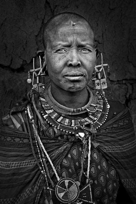 Masai Tribe Portraits Kenya Masai Tribe Portrait African People
