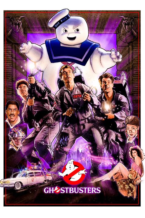 Ghostbusters 1984 Movie Posters Vintage Ghostbusters