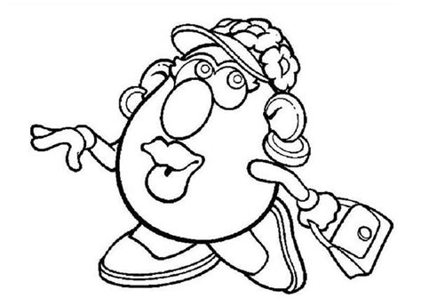 Mister Potato Head Sheets Coloring Pages