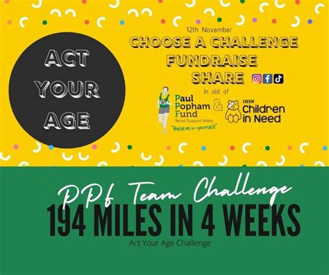 Act Your Age Ppf Team Challenge Localgiving