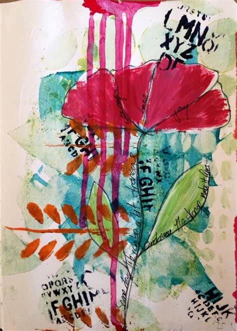 By Tracey Shenton Using Dylusions Dina Wakley Dylusions Journalling