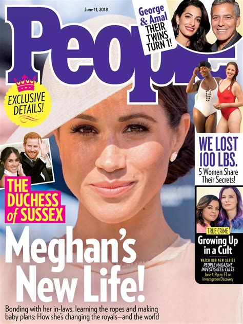 Meghan Markles New Life Featured On People Magazine Cover
