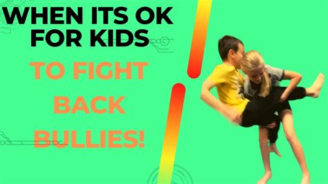 Schools Can T Fight Your Bully This Is When You Should Fight Back Youtube