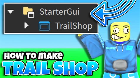 How To Make A Trail Shop In Roblox Studio Part 1 Gui Youtube