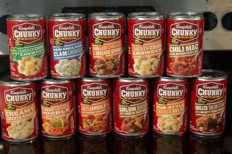 Campbells Soup 10 Campbells Chunky Soup Flavors And Ranking