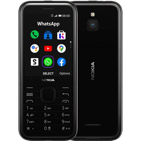 Buy Nokia 8000 4g Feature Phone Dual Sim 28 Screen With Wifi