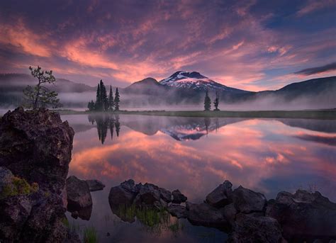 Tranquility Sparks Lake Oregon Marc Adamus Photography