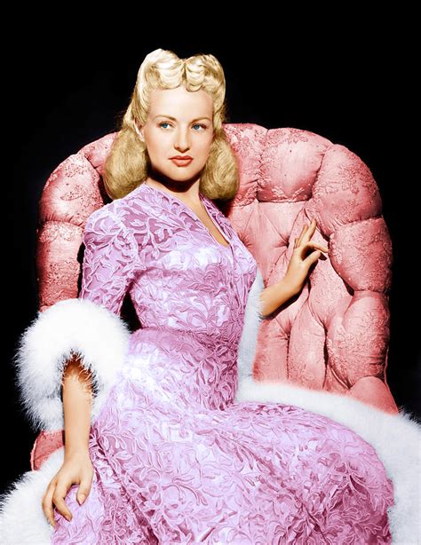 Betty Grable Color