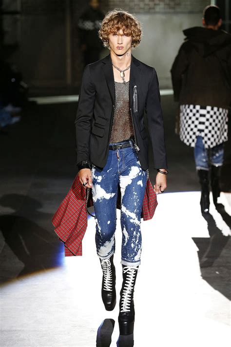 Dsquared Menswear Fashion Show Collection Spring Summer