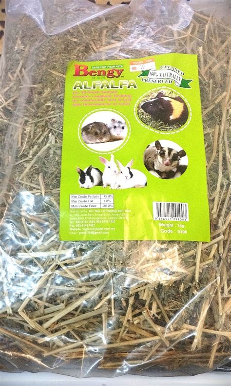 Small Animal Food Alfalfa Pet Supplies Pet Food On Carousell
