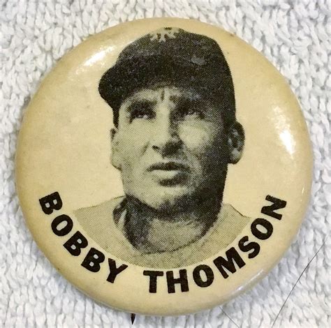 Lot Detail 50s Bobby Thomson Pm 10 Pin