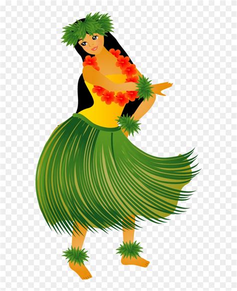 Hawaiian Aloha Tropical Aloha Dancer Clipart Png Transparent Png PikPng