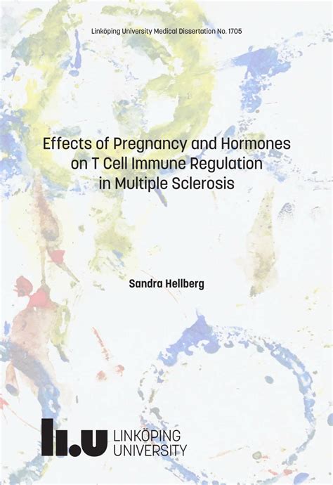 pdf effects of pregnancy and hormones on t cell immune regulation in multiple sclerosis