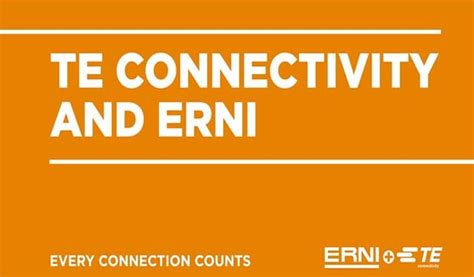 Erni Group Is Now Part Of Te Connectivity Te Connectivity