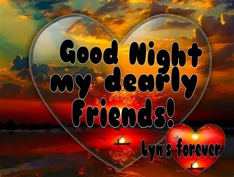 Good Night My Dearly Friends Pictures Photos And Images For Facebook Tumblr Pinterest And