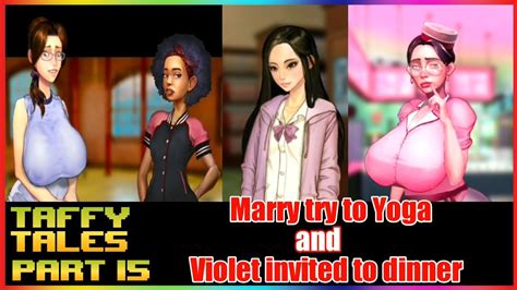 Taffy Tales Part 15 Marry Try To Yoga Taffy Tales Gameplay Violet Invited To Dinner Youtube