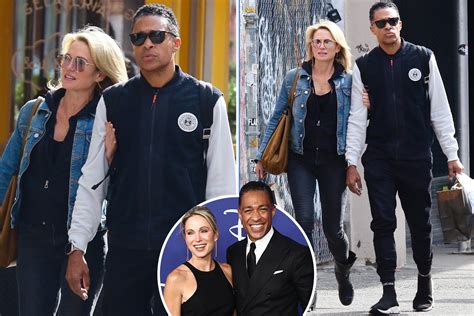 Gma S Fired Amy Robach And Tj Holmes Put On A United Front In New Pics After Major Tv Networks