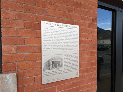 tooele carnegie free public library