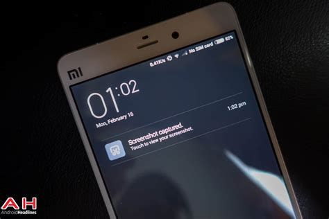 Android How To Take A Screenshot On The Xiaomi Mi Note