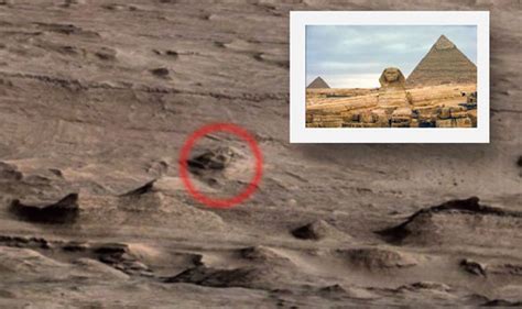 Land Of The Ufpharaoes Martian Archaeologist Finds Face Carved Into