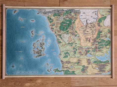 I Made And Updated Faerun Map For My Tables Campaign Dndnext