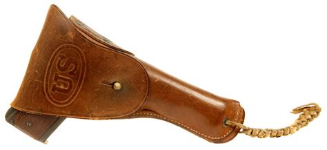 Us Boyt Made Wwii Era Colt 1911 Brown Leather Holster Militaria