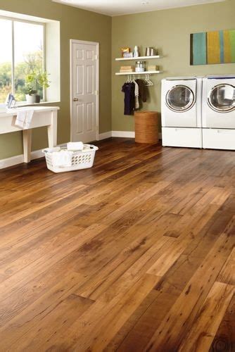 You can waterproof your laundry room. Vinyl Floor Inspiration - Transitional - Laundry Room ...