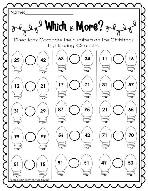 First grade reading comprehension worksheets. Christmas Math and Literacy Printables- No Prep (Common Core Aligned) | Christmas math ...