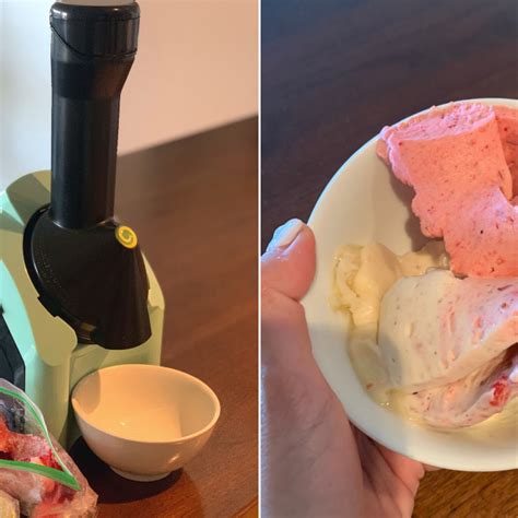 Opteeodt Home Ice Cream Maker Make Delicious Ice Cream Sorbets And Frozen Yogurt Maker Fruit