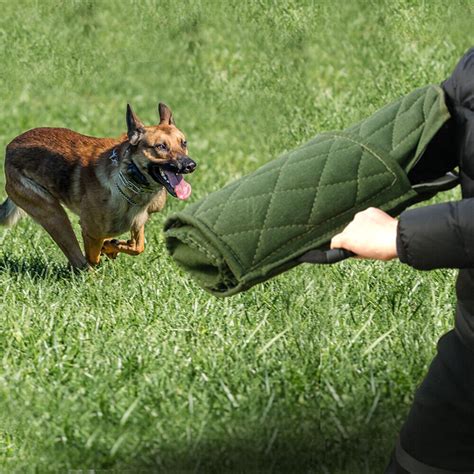 Durable Jute Dog Arm Sleeves Bite Tug Pillow Schutzhund K9 Training For
