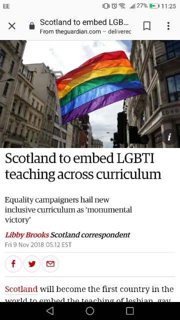 Scotland Set To Become First Country In The World To Add Lgbti Into
