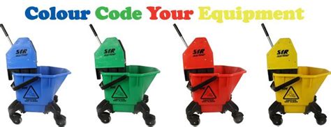 Colour Code Your Cleaning Equipment Featuring The Syr Kentucky Bucket