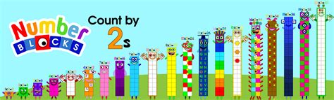 Numberblocks Multiply By 2 By Blueelephant7 On Deviantart