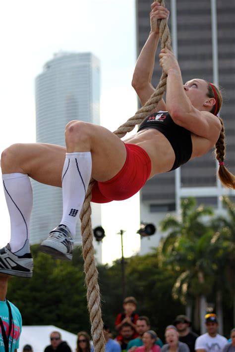 Talayna Fortunato Rope Climb Wodapalooza Miami Fitness Inspiration Workout Inspiration Rope