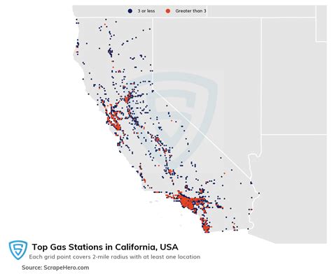 10 Largest Gas Stations In California In 2022 Based On Locations