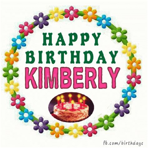 Happy Birthday KIMBERLY Images Birthday Greeting Birthday Kim