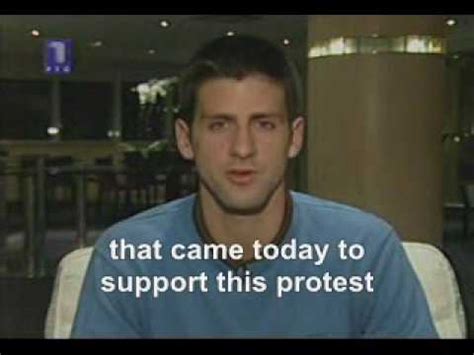 Novak Nole Djokovic about Kosovo with English subtitles - YouTube