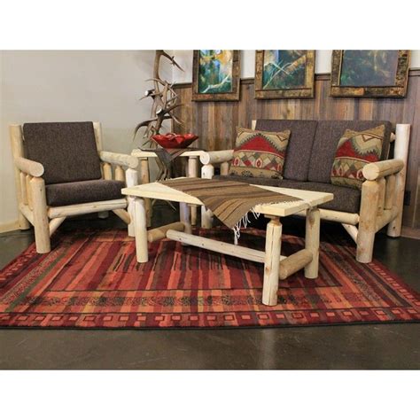 Shop luxurious living room furniture and furniture sets of all styles at bassett furniture. Lakeland Log Living Room Set- Made in the USA! Simple to ...