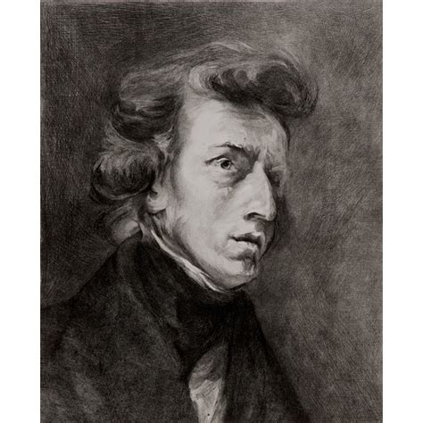 Portrait Of Chopin Delacroix Professionnels