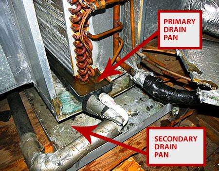 It usually consists of the drain pan and the drain line. How To Replace Ac Drain Pan In Attic - Image Balcony and ...