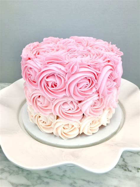 Pink Rosette Cake Made With Our Rosette Cale Kit💝💝 Pink Birthday Cakes