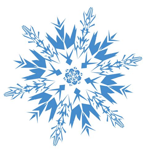 Copo De Nieve Azul Simple Png Transparente Stickpng