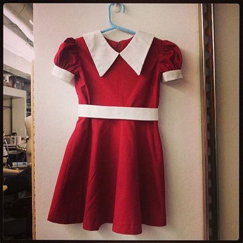 Little Orphan Annie Costume Iconic Red Dress Custom Made Annie
