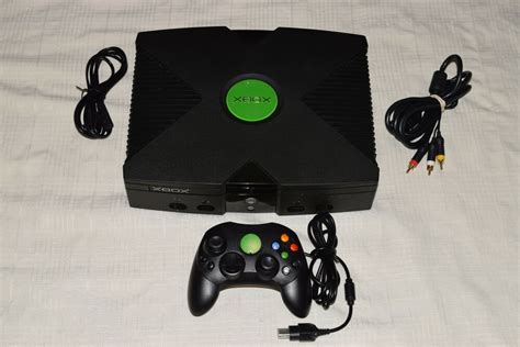 Xbox Original Microsoft Console Video Game System Complete