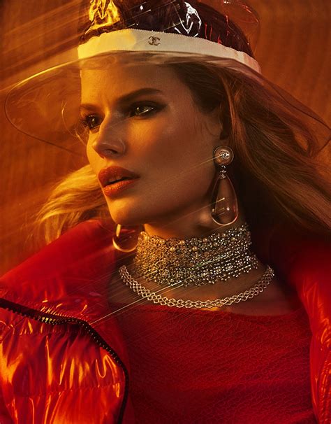 Alena Blohm Fronts Tempting Allure In Caleb Gladys Images For Vogue