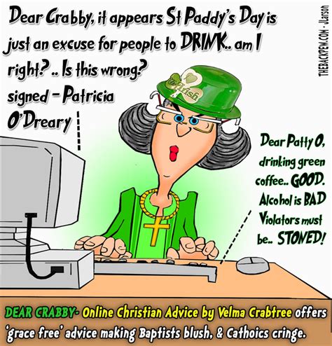st patrick s day cartoons the back pew bp
