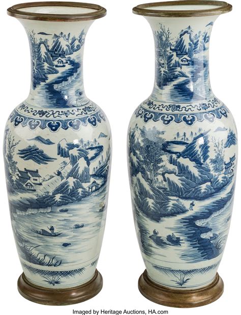 Daanis Large Oriental Floor Vase
