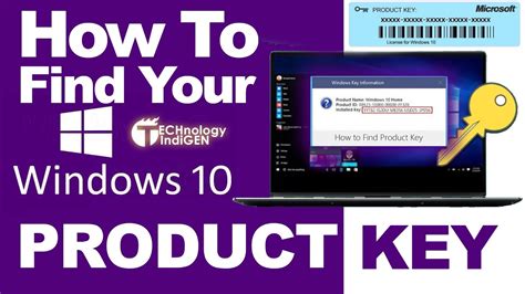 How To Find Windows 10 Product Key And Oem Digital License Key